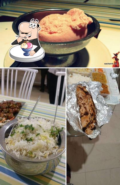 Order one of the sweet dishes