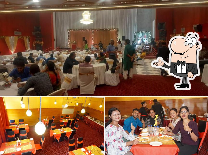 The interior of Grand Hotel & Restaurant Cuttack