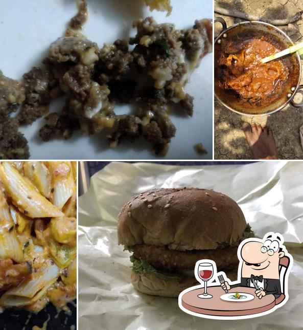 Food at Hardyz Burger Mohali