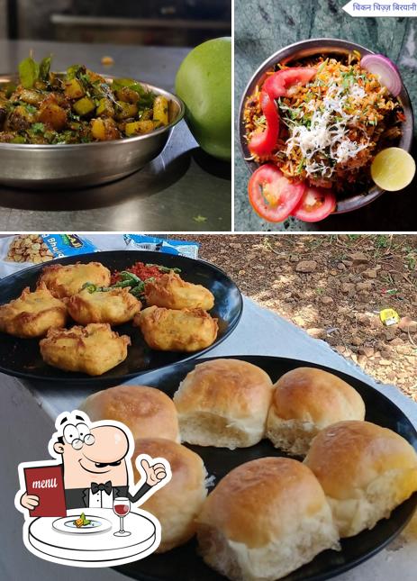 Food at Nisarg Dhaba