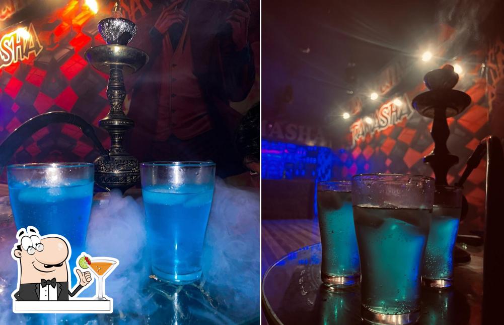 Pick a drink from the menu