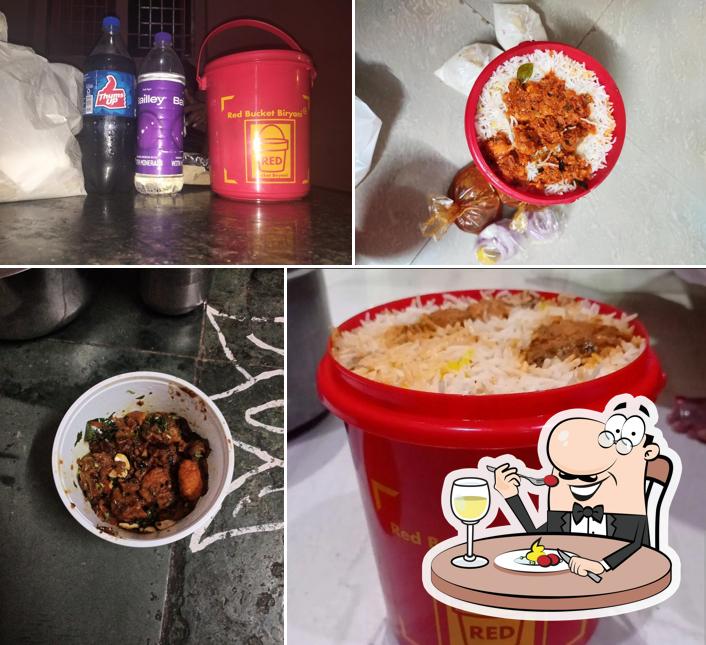 Meals at Red Bucket Biryani