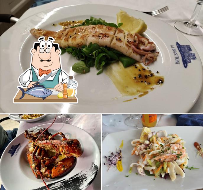Salmone grigliato al Ai Bastioni Ristorante