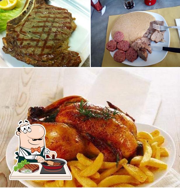 Prova i piatti di carne a Nonna Teresa Bar Trattoria