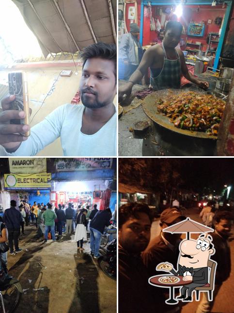 Manikeswari Veg Fastfood is distinguished by exterior and food