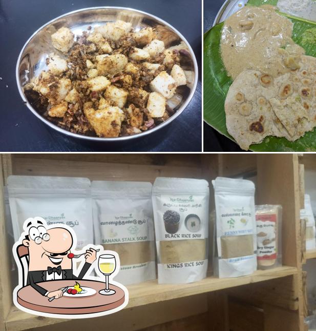 Food at Nan Unn Organic Hotel