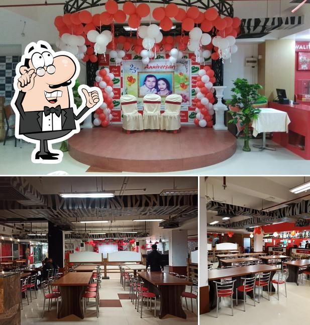 The interior of Nandan's Food World