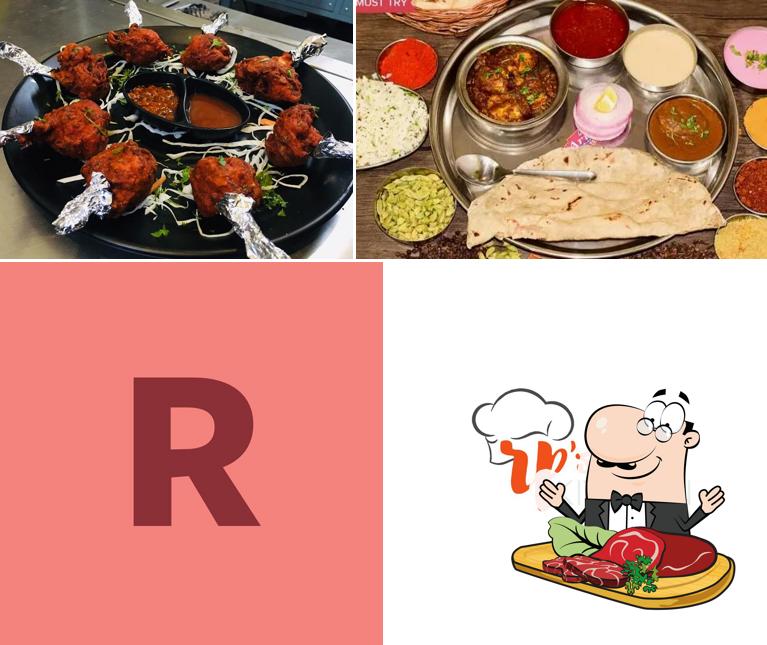 Order meat dishes at RP's Kitchen Khopoli