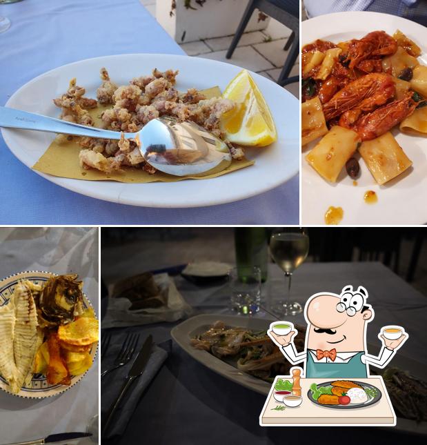 Calamari fritti al Ristorante Il Grottino