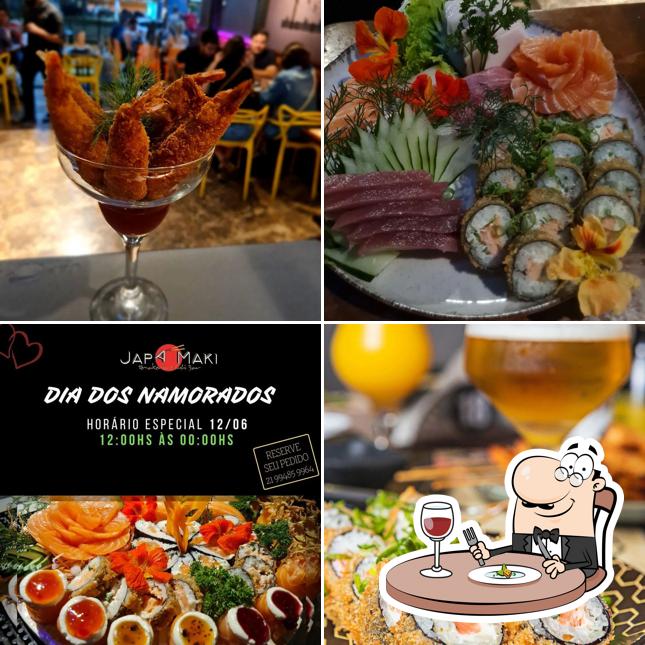 Comida em Restaurante Japa Maki - Temakeria e Sushi Bar