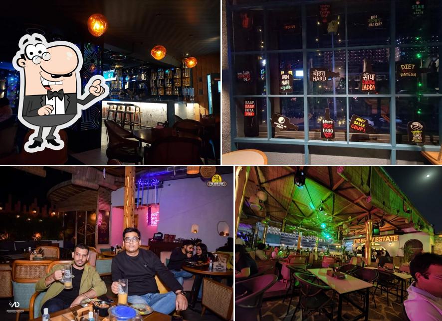 The interior of The Brew Estate