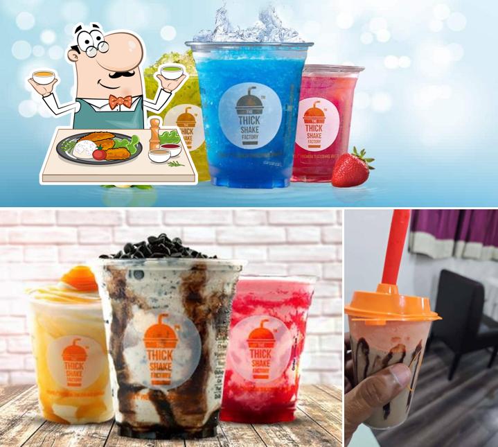 Food at The Thickshake Factory