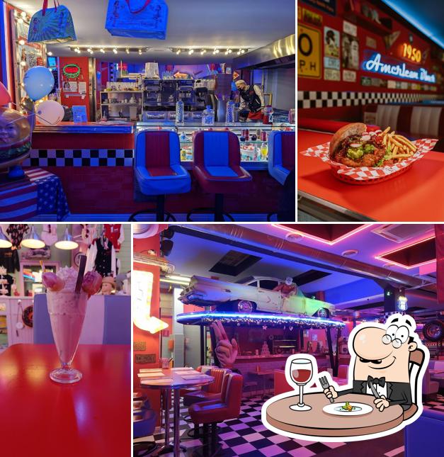 Cibo al 1950 American Diner - FIRENZE CENTRO STORICO