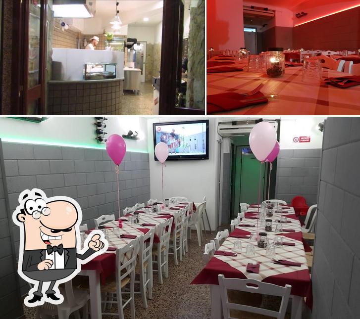 Gli interni di Pizzeria Alla Tortuga forno a legna