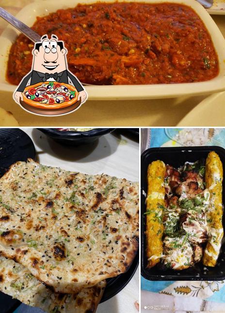 Pick pizza at Cafe Sagar