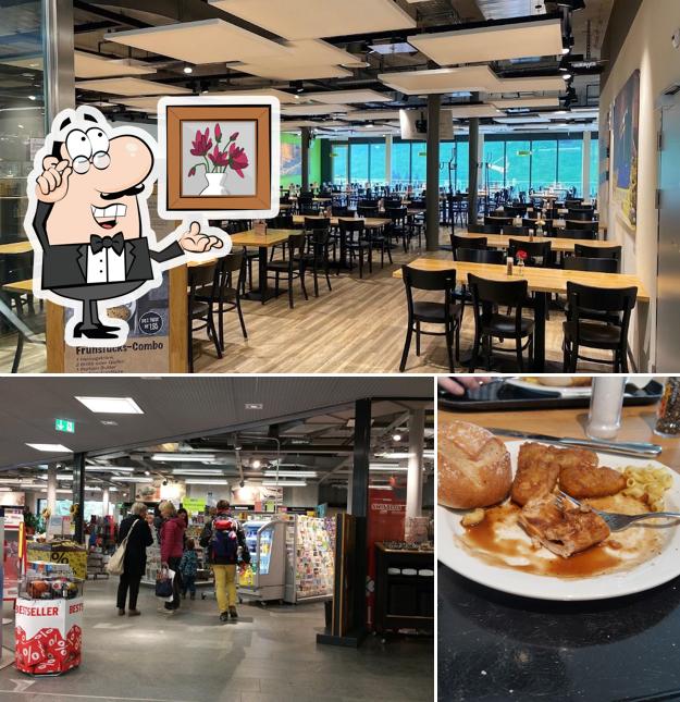 Gli interni di Coop Restaurant Davos