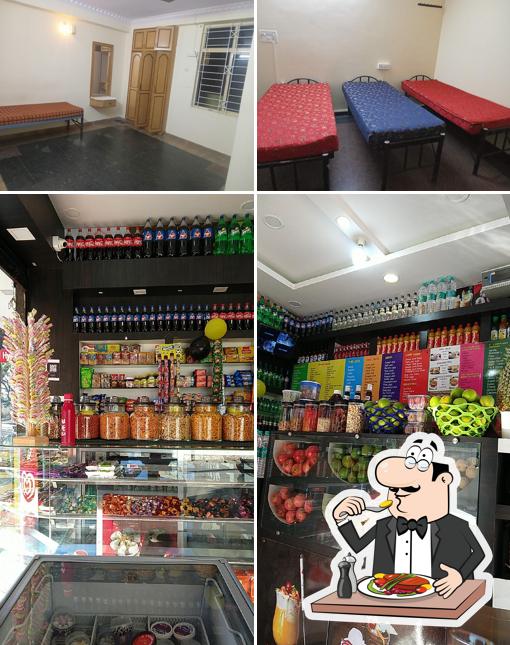 The photo of food and interior at Corner cafe
