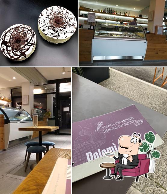 Gli interni di Dolomì - La Gelateria
