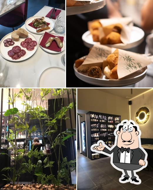 Guarda la immagine che raffigura la interni e cibo di Helena Wine Boutique