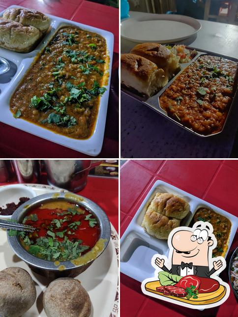 Raj Restaurant serves meat meals