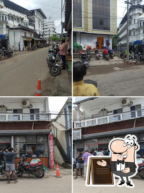 The exterior of Babu Biriyani