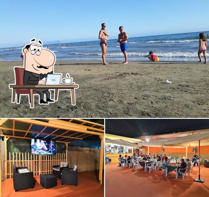 La immagine della interni e esterno di Big Apple Beach