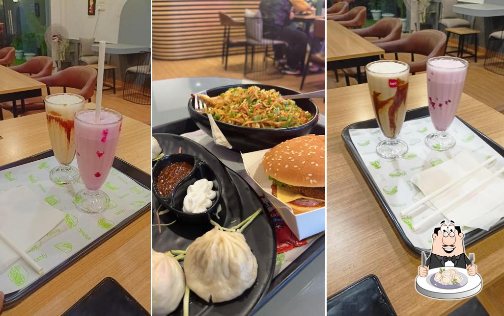 Dumplings at Burger Hub