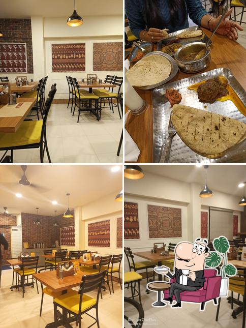 The interior of CHAMPAK - Champaran The best North Indian restaurant in Bangalore