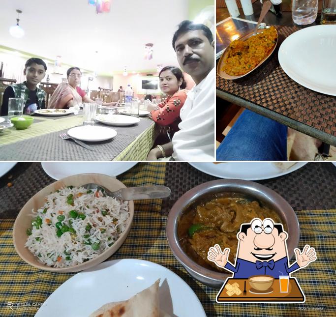Hotel RL Palace is distinguished by food and dining table