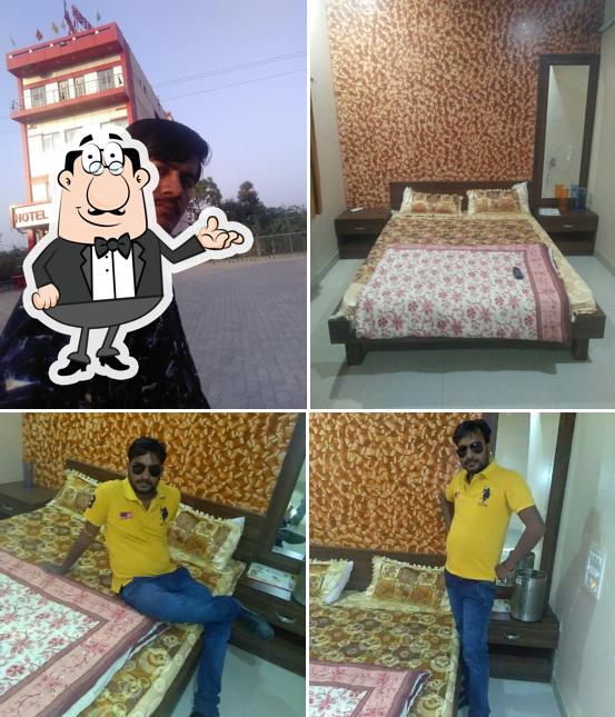 The interior of Hotel Shakti Palace