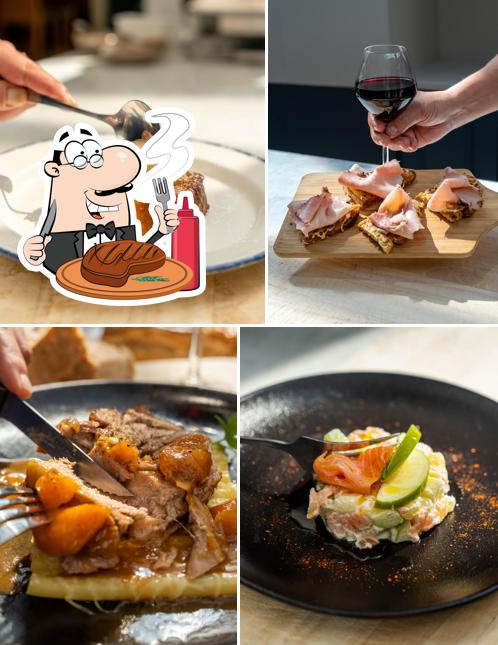 Commandez des repas à base de viande à La Maison - Brasserie Maison