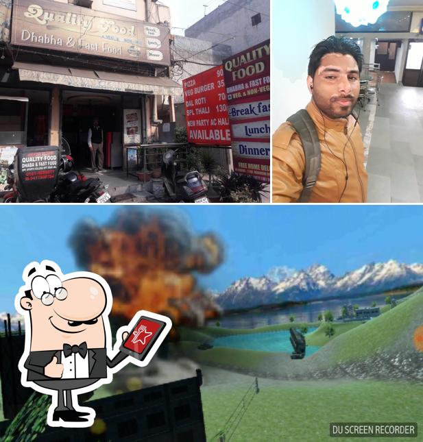 The exterior of Quality Food Dhaba & Fast Food