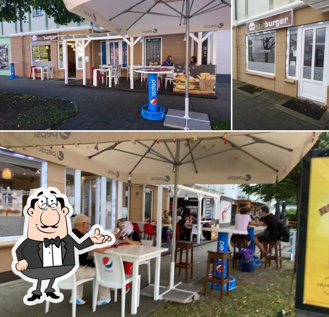 Gli interni di Still Burger Celje