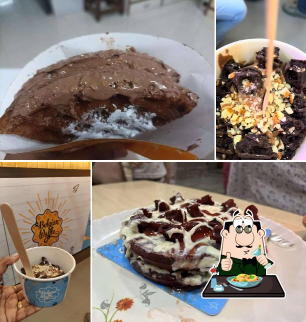Food at The Belgian Waffle Co