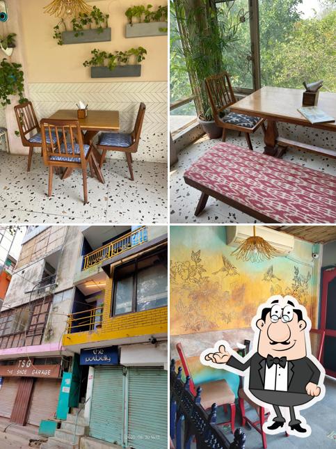 Check out how The Potbelly Rooftop Cafe looks inside