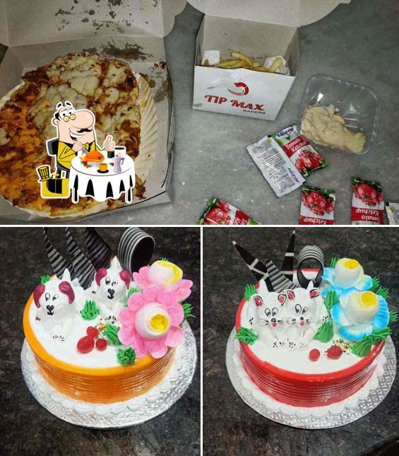 Food at Tip Max Bakers