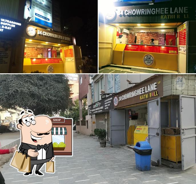 Enjoy the view at the outside area of 34 Chowringhee Lane