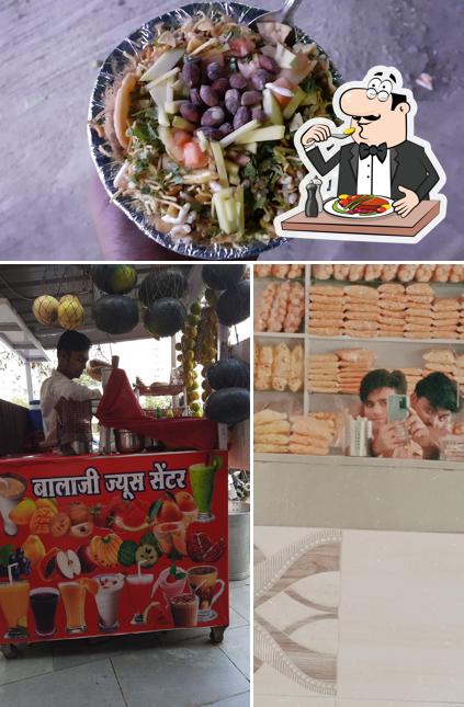 Meals at Balaji Bhel