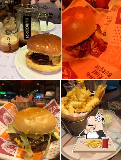 Batata frita em Burger 21