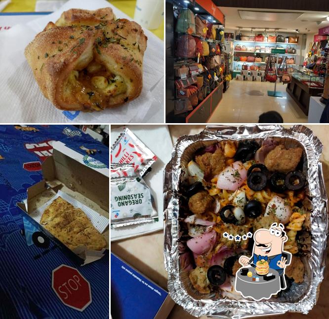 Food at Domino's Pizza The Hub Mall, GUWAHATI