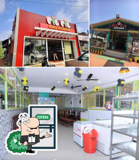 Among different things one can find exterior and interior at Florence Family Restaurant