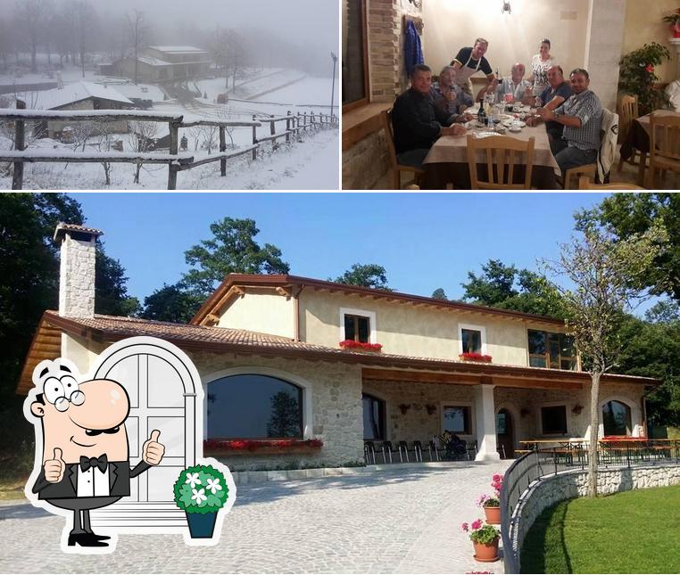 Tra le diverse cose da Immacolata Ranch si possono trovare la esterno e interni