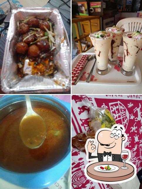 Food at Krishna Chat House