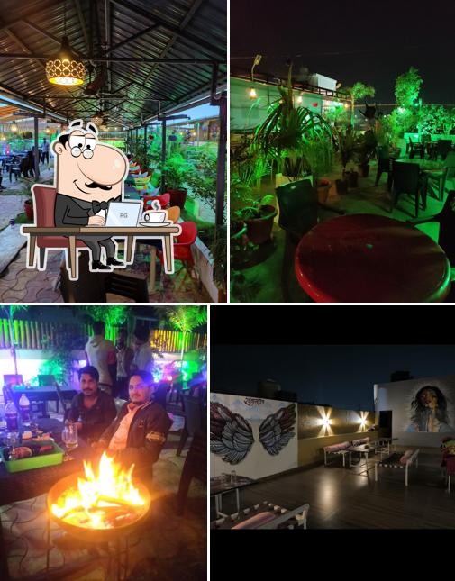 The interior of Rajasaheb Family Restaurant & Bar