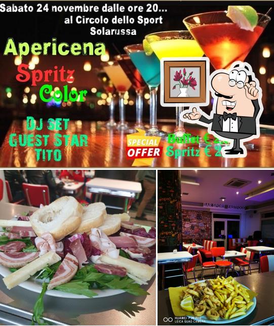 BarSport Fast Food si caratterizza per la interni e alcol