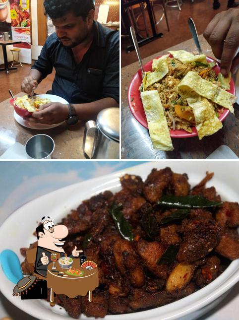 Food at Curry's N Fry's