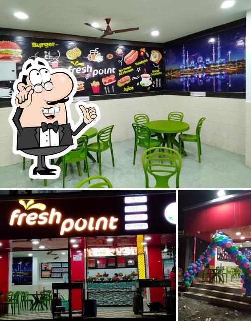 The interior of FRESH POINT