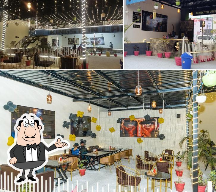 The restaurant's interior and exterior