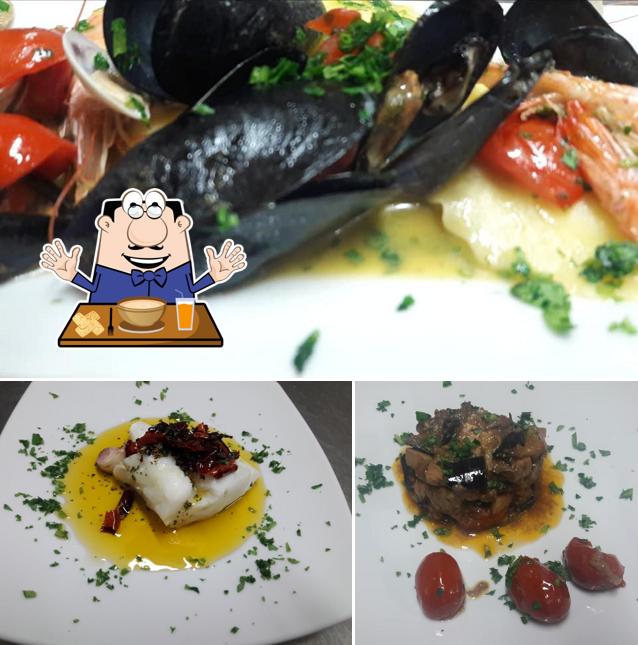 Platti al La Locanda del Pesce