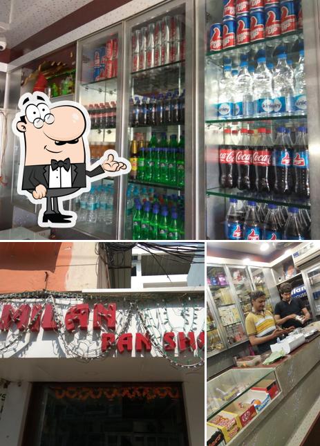 The picture of Milan Pan Shop’s interior and beverage